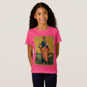 Sint Bartholomeus de apostel orthodoxe icoon T-shirt (Voorkant volledig)