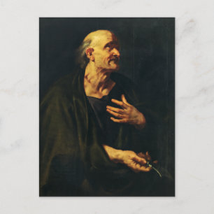 Sint-Bartholomeus door Peter Paul Rubens Briefkaart