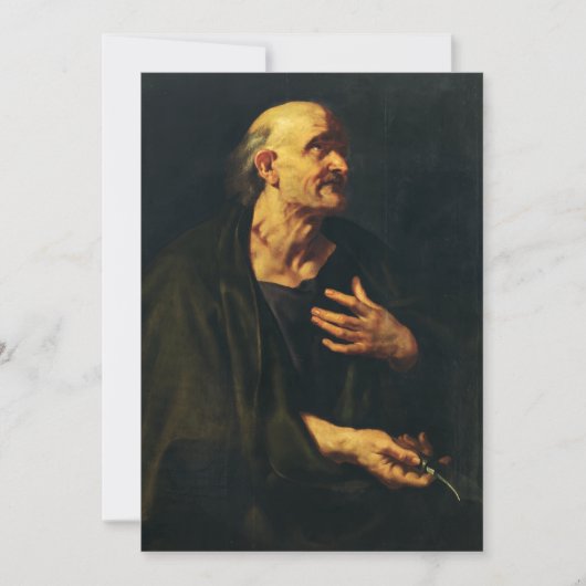Sint-Bartholomeus door Peter Paul Rubens Kaart (Voorkant)