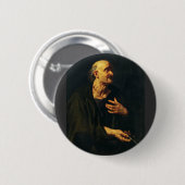 Sint-Bartholomeus door Peter Paul Rubens Ronde Button 5,7 Cm (Voorkant /achterkant)