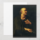 Sint-Bartholomeus door Peter Paul Rubens Save The Date (Voorkant / Achterkant)