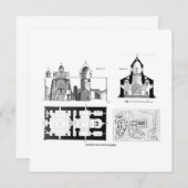 Sint-Bartholomew klooster, verdieping en dwarsplan (Voorkant / Achterkant)