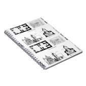 Sint-Bartholomew klooster, verdieping en dwarsplan Notitieboek (Rechterzijde)