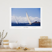 Sint-Barth's Bucket Regatta poster (Keuken)