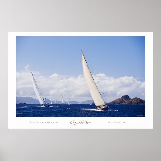 Sint-Barth's Bucket Regatta poster (Voorkant)