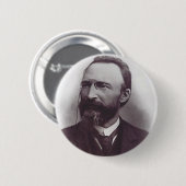 Sint Bartolo Longo Apostel van de Rozenkrans Ronde Button 5,7 Cm (Voorkant /achterkant)