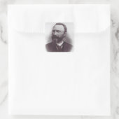 Sint Bartolo Longo Apostel van de Rozenkrans Vierkante Sticker (Tas)