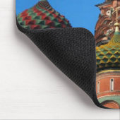Sint-Basil-Moskou op een mousepad Muismat (Hoek)