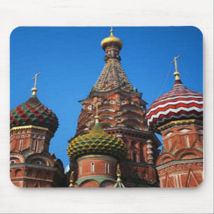 Sint-Basil-Moskou op een mousepad Muismat