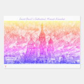 Sint Basilius Kathedraal Mirsat Karabel Wrapping P Inpakpapier Vel (Voorkant 3)