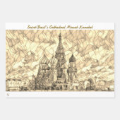 Sint Basilius Kathedraal Mirsat Karabel Wrapping P Inpakpapier Vel (Voorkant 2)