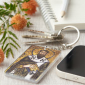 Sint Basilius van Caesarea Sleutelhanger (Voorkant Rechts)