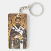 Sint Basilius van Caesarea Sleutelhanger (achterkant)