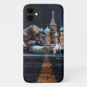 Sint-Basilkathedraal en Hosico Case-Mate iPhone Case (Achterkant)