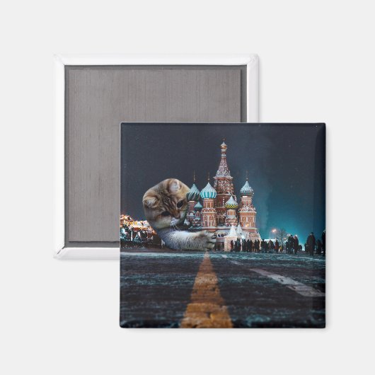 Sint-Basilkathedraal en Hosico Magneet (Voorkant / Achterkant)