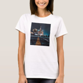 Sint-Basilkathedraal en Hosico T-shirt