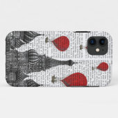 Sint-Basilkathedraal en Rode heteluchtballonnen Case-Mate iPhone Case (Achterkant (horizontaal))