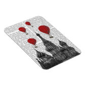 Sint-Basilkathedraal en Rode heteluchtballonnen Magneet (Rechterzijde)