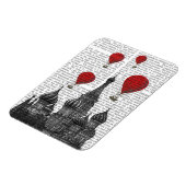 Sint-Basilkathedraal en Rode heteluchtballonnen Magneet (Linkerzijde)