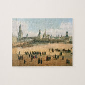 Sint-Basilkathedraal gezien vanuit het Kremlin, va Legpuzzel (Horizontaal)