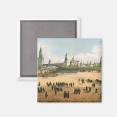 Sint-Basilkathedraal gezien vanuit het Kremlin, va Magneet (Voorkant / Achterkant)