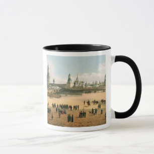 Sint-Basilkathedraal gezien vanuit het Kremlin, va Mok