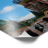 Sint-Basilkathedraal in Moskou - Foto's Print Foto Afdruk (Hoek)