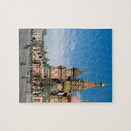Sint-Basilkathedraal in Moskou Legpuzzel (Horizontaal)