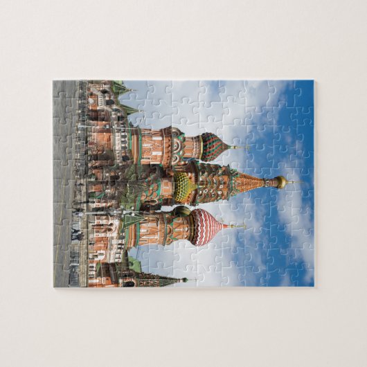Sint-Basilkathedraal in Moskou Legpuzzel (Horizontaal)
