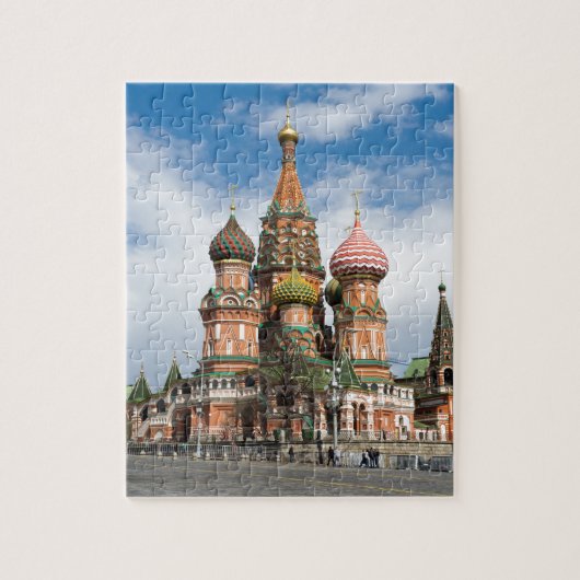 Sint-Basilkathedraal in Moskou Legpuzzel (Verticaal)