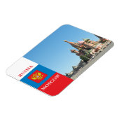 Sint-Basilkathedraal in Moskou Magneet (Linkerzijde)