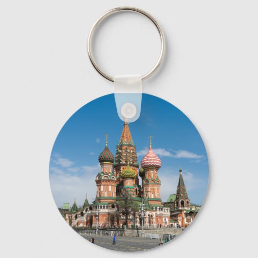 Sint-Basilkathedraal in Moskou Sleutelhanger (Voorkant)