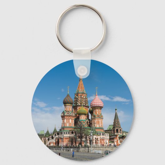 Sint-Basilkathedraal in Moskou Sleutelhanger (Voorkant)