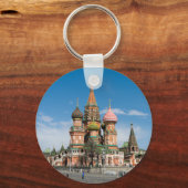 Sint-Basilkathedraal in Moskou Sleutelhanger (Voorkant)