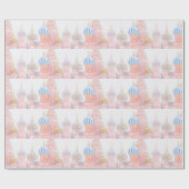 Sint-Basilkathedraal in Snowstorm Cadeaupapier (Vlak)