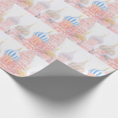 Sint-Basilkathedraal in Snowstorm Cadeaupapier (Hoek)