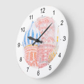 Sint-Basilkathedraal in Snowstorm Grote Klok (Hoek)