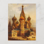 Sint-Basilkathedraal, Moskou, Rusland. Briefkaart (Voorkant)