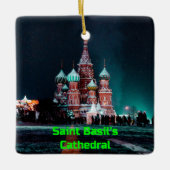Sint-Basilkathedraal, Moskou, Rusland Keramisch Ornament (Voorkant)