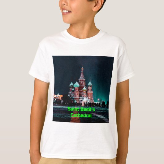Sint-Basilkathedraal, Moskou, Rusland T-shirt (Voorkant)