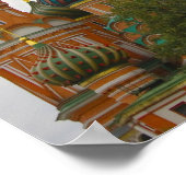 Sint-Basilkathedraal op het Rode Plein, Moskou Poster (Hoek)