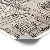 Sint-Basilkathedraal Poster (Hoek)