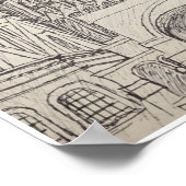 Sint-Basilkathedraal Poster (Hoek)