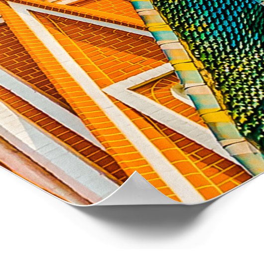 Sint-Basilkathedraal Poster (Hoek)