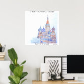 Sint-Basilkathedraal Poster (Thuiskantoor)