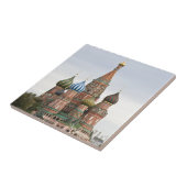 Sint-Basilkathedraal. Rode Plein Moskou Rusland Tegeltje (Zijkant)