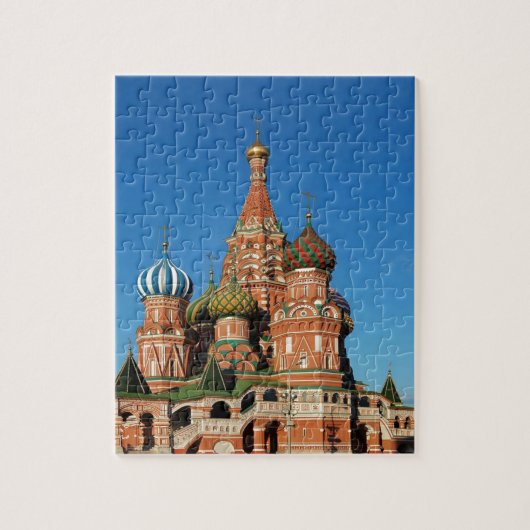 Sint-Basilkathedraal Rode Plein Moskou Russisch Legpuzzel (Verticaal)