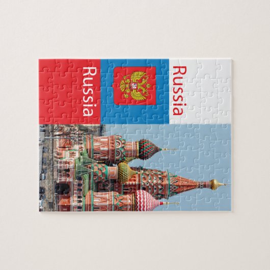 Sint-Basilkathedraal. Rusland Legpuzzel (Horizontaal)