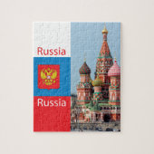 Sint-Basilkathedraal. Rusland Legpuzzel (Verticaal)
