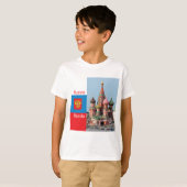 Sint-Basilkathedraal. Rusland T-shirt (Voorkant volledig)
